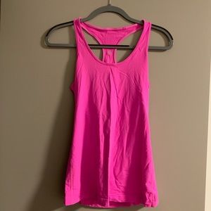 Lululemon Hot Pink Tank Top, size 8